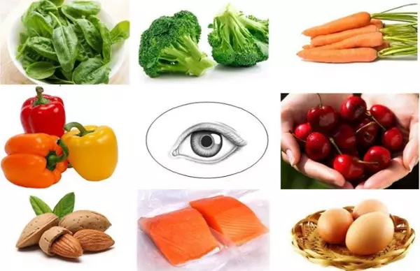 các thực phẩm tốt cho mắt cận thị