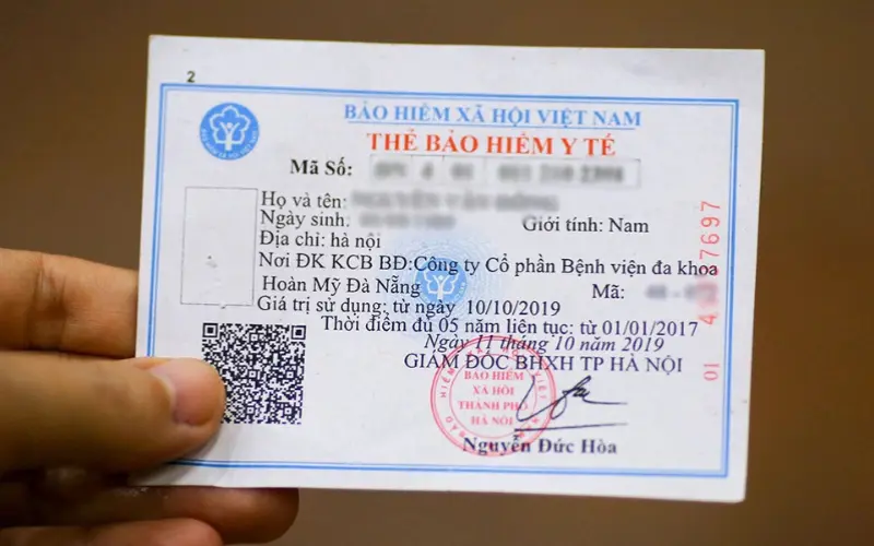 thẻ bảo hiểm y tế