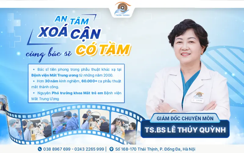 AN TÂM XÓA CẬN CÙNG BÁC SĨ CÓ “TẦM”