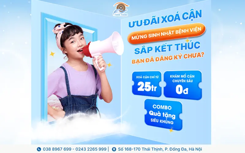 XÓA CẬN GIÁ “HỜI” – CHỈ CÒN TRONG HÔM NAY!