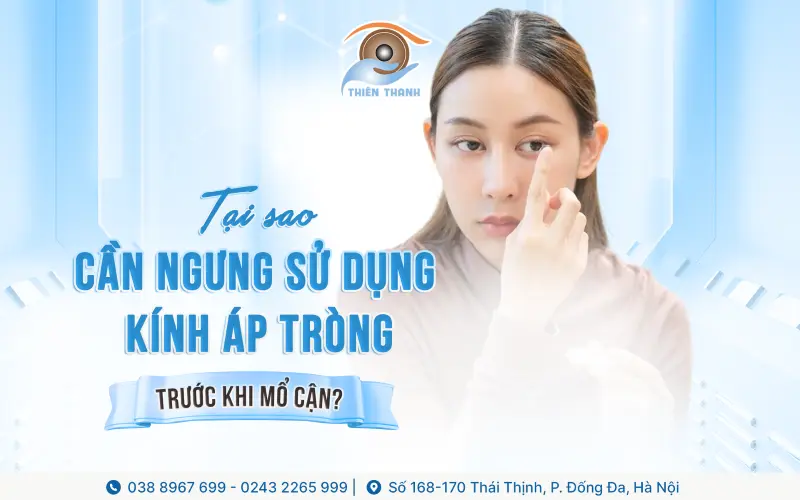 ĐANG ĐEO KÍNH ÁP TRÒNG – ĐỪNG VỘI ĐI XÓA CẬN