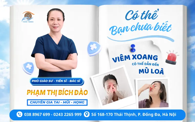 Sự thật sốc: Viêm xoang có thể cướp đi ánh sáng của bạn!