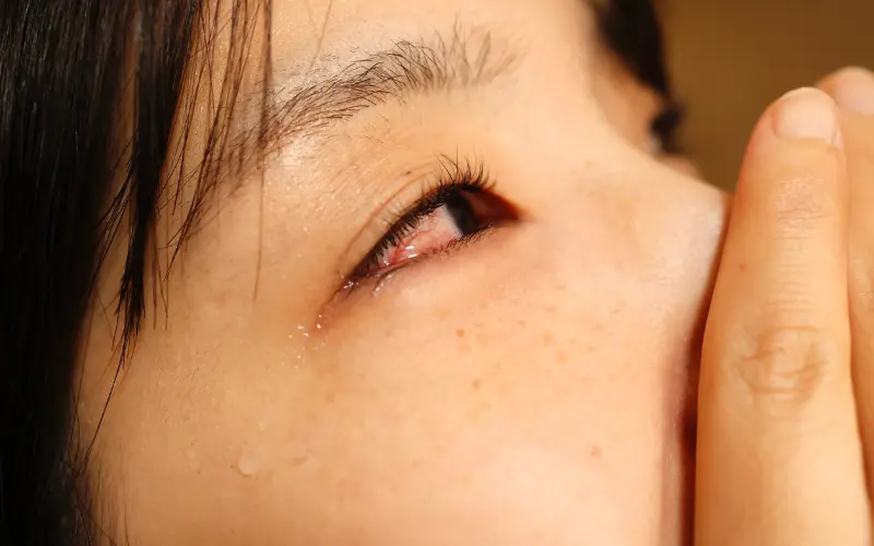 chảy nước mắt