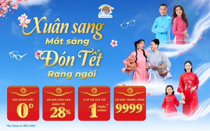 THÔNG BÁO CHƯƠNG TRÌNH ƯU ĐÃI “XUÂN SANG MẮT SÁNG – ĐÓN TẾT RẠNG NGỜI”