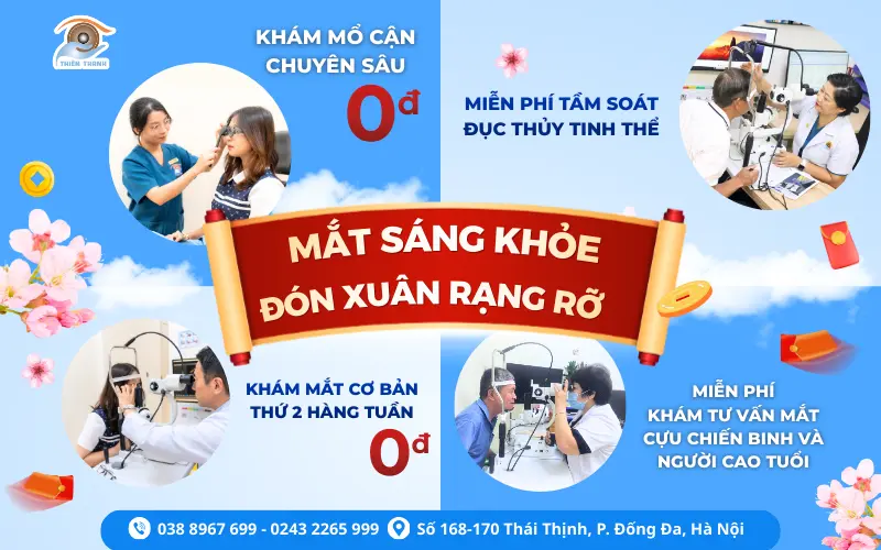 MẮT SÁNG KHỎE ĐÓN XUÂN RẠNG RỠ