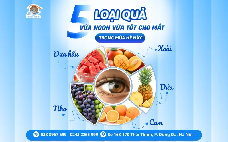 MÙA HÈ NÀY, ĂN GÌ VỪA MÁT VỪA TỐT CHO MẮT?