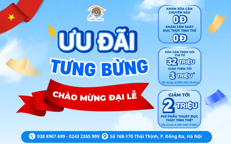Thông báo chương trình ưu đãi tháng 4: Ưu đãi tưng bừng – Chào mừng đại lễ